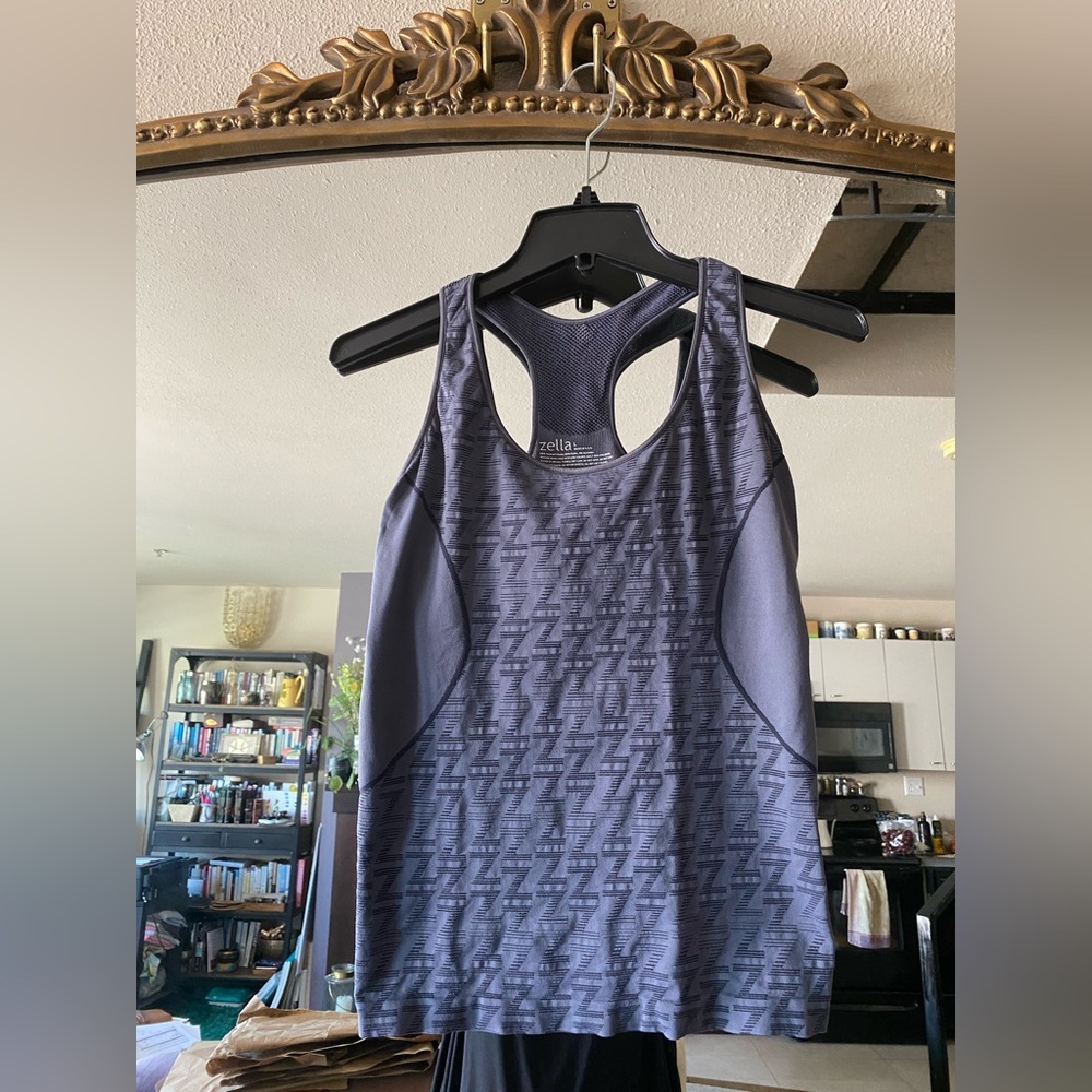 Nordstrom Private Label Zella Racerback Tank Size L